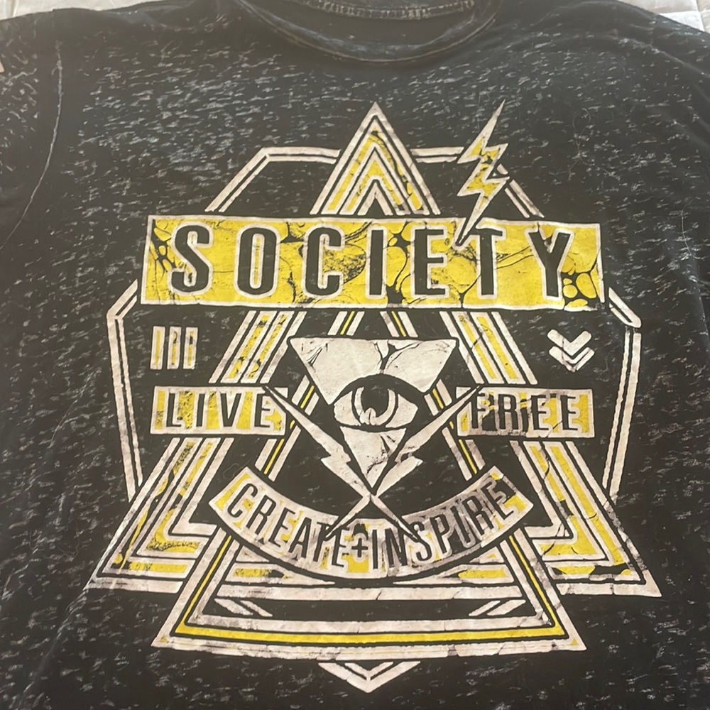 Mens size small Buckle brand - Society tee shirt